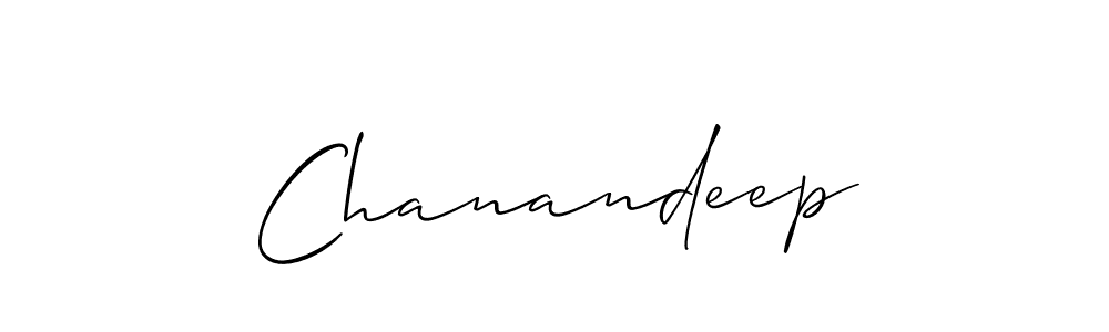 Make a beautiful signature design for name Chanandeep. Use this online signature maker to create a handwritten signature for free. Chanandeep signature style 2 images and pictures png