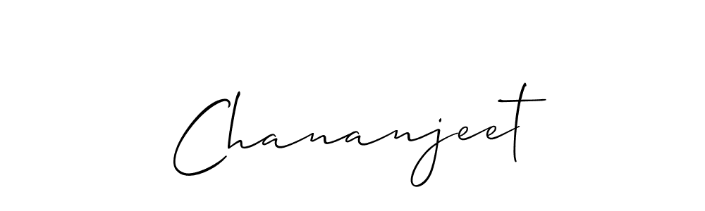 Allison_Script is a professional signature style that is perfect for those who want to add a touch of class to their signature. It is also a great choice for those who want to make their signature more unique. Get Chananjeet name to fancy signature for free. Chananjeet signature style 2 images and pictures png
