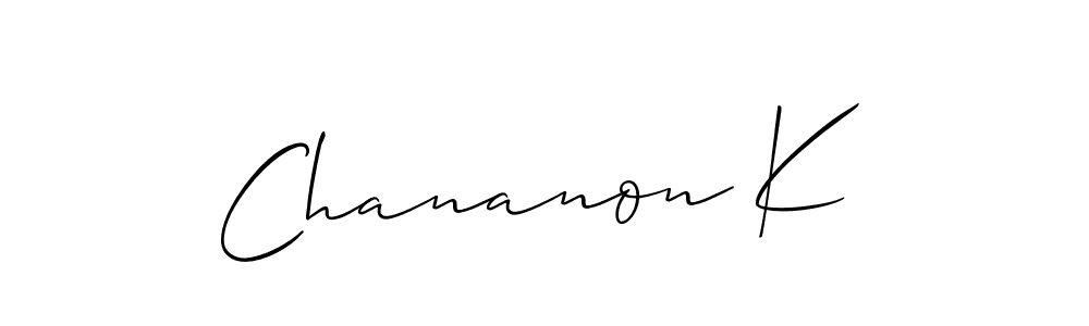 Once you've used our free online signature maker to create your best signature Allison_Script style, it's time to enjoy all of the benefits that Chananon K name signing documents. Chananon K signature style 2 images and pictures png