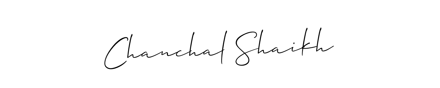 Best and Professional Signature Style for Chanchal Shaikh. Allison_Script Best Signature Style Collection. Chanchal Shaikh signature style 2 images and pictures png