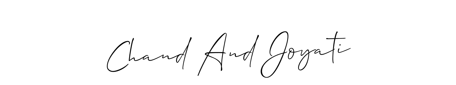 See photos of Chand And Joyati official signature by Spectra . Check more albums & portfolios. Read reviews & check more about Allison_Script font. Chand And Joyati signature style 2 images and pictures png