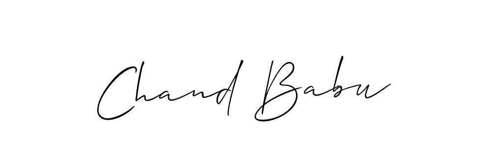 Also You can easily find your signature by using the search form. We will create Chand Babu name handwritten signature images for you free of cost using Allison_Script sign style. Chand Babu signature style 2 images and pictures png