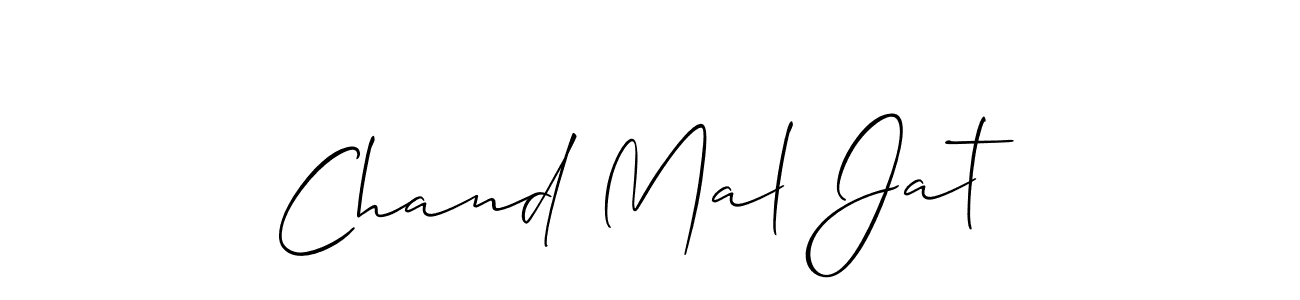 Similarly Allison_Script is the best handwritten signature design. Signature creator online .You can use it as an online autograph creator for name Chand Mal Jat. Chand Mal Jat signature style 2 images and pictures png