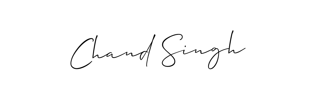 How to make Chand Singh signature? Allison_Script is a professional autograph style. Create handwritten signature for Chand Singh name. Chand Singh signature style 2 images and pictures png