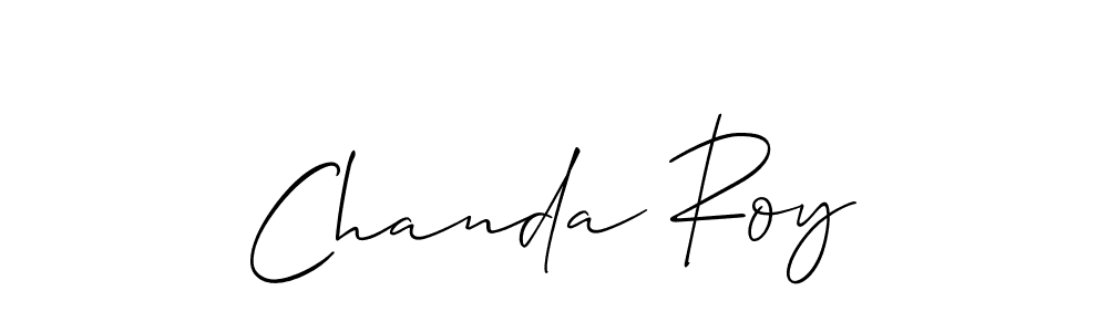 Make a beautiful signature design for name Chanda Roy. Use this online signature maker to create a handwritten signature for free. Chanda Roy signature style 2 images and pictures png