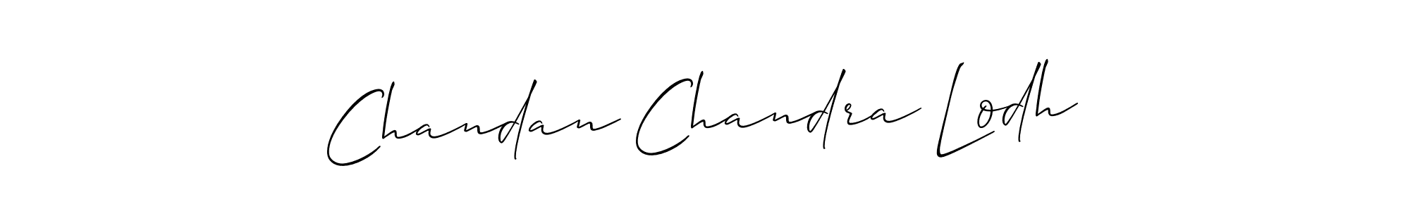 if you are searching for the best signature style for your name Chandan Chandra Lodh. so please give up your signature search. here we have designed multiple signature styles  using Allison_Script. Chandan Chandra Lodh signature style 2 images and pictures png