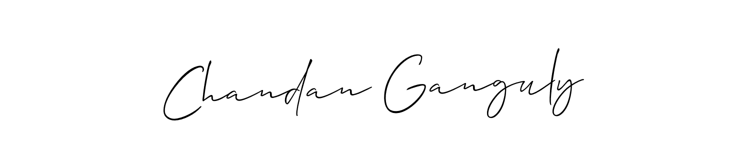 It looks lik you need a new signature style for name Chandan Ganguly. Design unique handwritten (Allison_Script) signature with our free signature maker in just a few clicks. Chandan Ganguly signature style 2 images and pictures png
