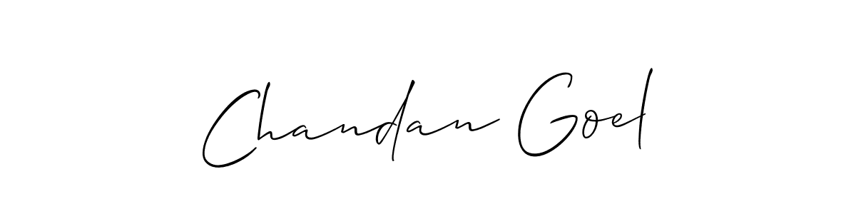 Here are the top 10 professional signature styles for the name Chandan Goel. These are the best autograph styles you can use for your name. Chandan Goel signature style 2 images and pictures png