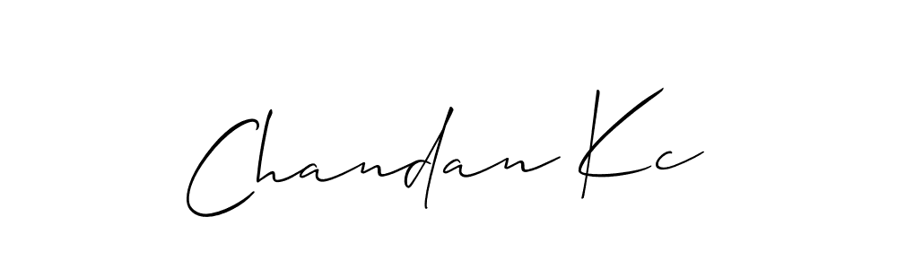 This is the best signature style for the Chandan Kc name. Also you like these signature font (Allison_Script). Mix name signature. Chandan Kc signature style 2 images and pictures png