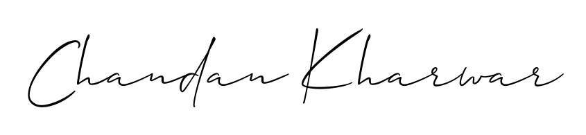 Create a beautiful signature design for name Chandan Kharwar. With this signature (Allison_Script) fonts, you can make a handwritten signature for free. Chandan Kharwar signature style 2 images and pictures png