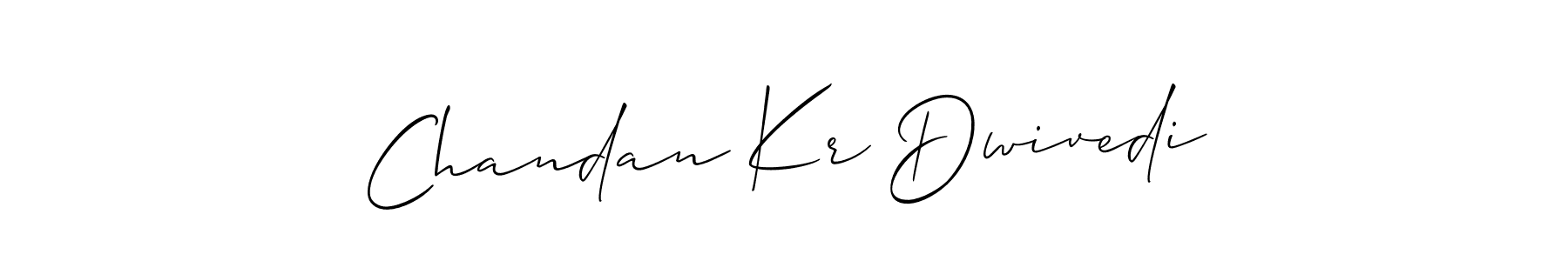 Also You can easily find your signature by using the search form. We will create Chandan Kr Dwivedi name handwritten signature images for you free of cost using Allison_Script sign style. Chandan Kr Dwivedi signature style 2 images and pictures png