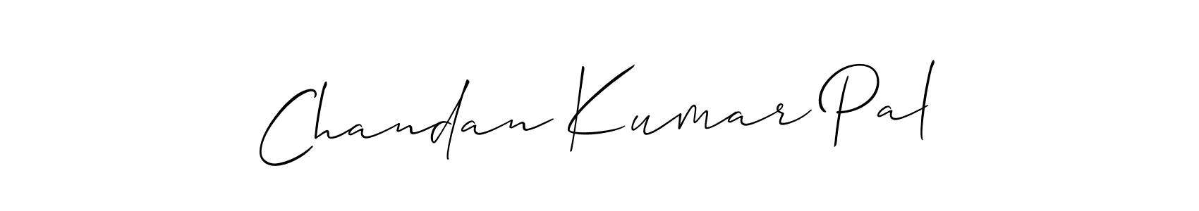 if you are searching for the best signature style for your name Chandan Kumar Pal. so please give up your signature search. here we have designed multiple signature styles  using Allison_Script. Chandan Kumar Pal signature style 2 images and pictures png