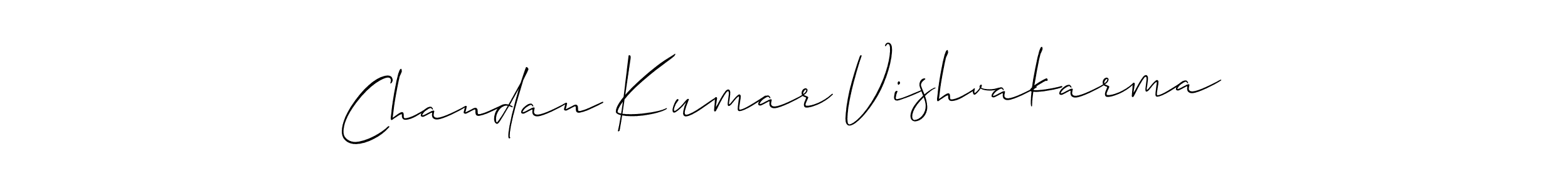 if you are searching for the best signature style for your name Chandan Kumar Vishvakarma. so please give up your signature search. here we have designed multiple signature styles  using Allison_Script. Chandan Kumar Vishvakarma signature style 2 images and pictures png