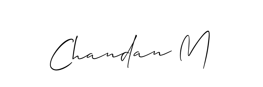 You can use this online signature creator to create a handwritten signature for the name Chandan M. This is the best online autograph maker. Chandan M signature style 2 images and pictures png