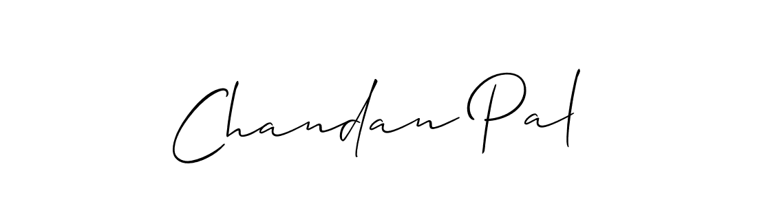 Also we have Chandan Pal name is the best signature style. Create professional handwritten signature collection using Allison_Script autograph style. Chandan Pal signature style 2 images and pictures png