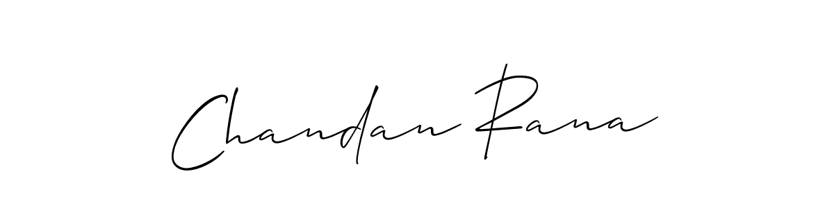 if you are searching for the best signature style for your name Chandan Rana. so please give up your signature search. here we have designed multiple signature styles  using Allison_Script. Chandan Rana signature style 2 images and pictures png