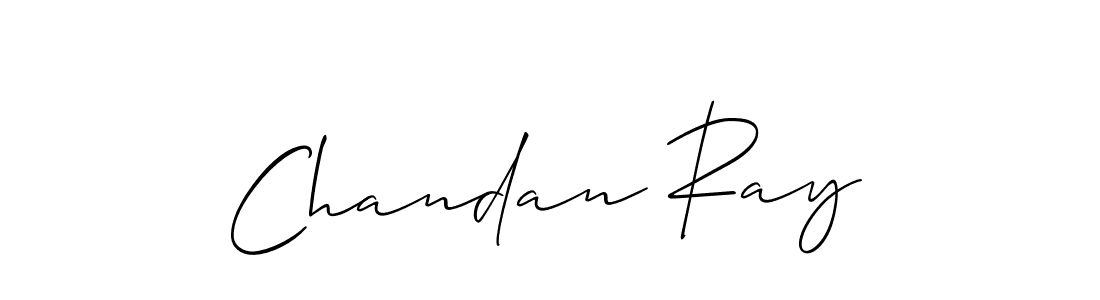 Make a beautiful signature design for name Chandan Ray. With this signature (Allison_Script) style, you can create a handwritten signature for free. Chandan Ray signature style 2 images and pictures png