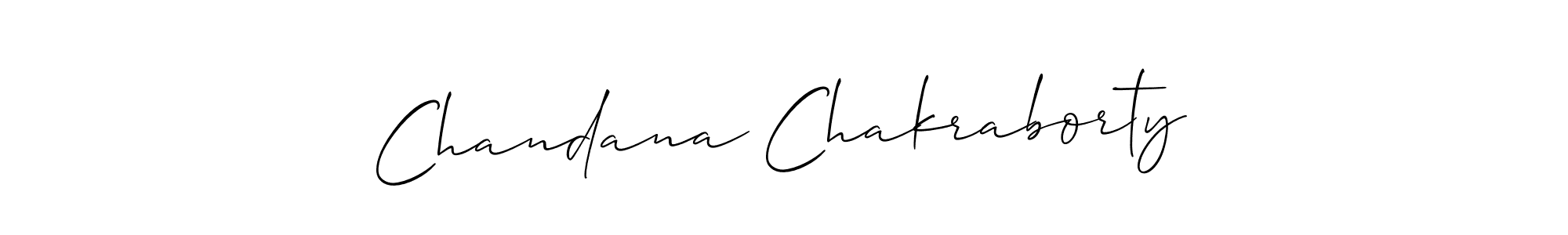 You can use this online signature creator to create a handwritten signature for the name Chandana Chakraborty. This is the best online autograph maker. Chandana Chakraborty signature style 2 images and pictures png