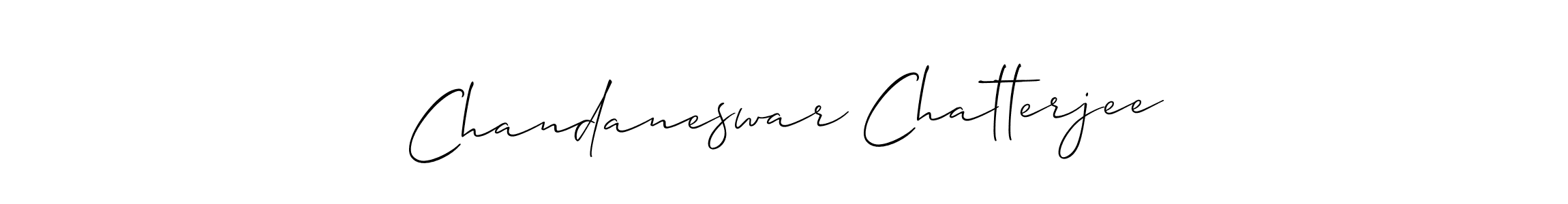 It looks lik you need a new signature style for name Chandaneswar Chatterjee. Design unique handwritten (Allison_Script) signature with our free signature maker in just a few clicks. Chandaneswar Chatterjee signature style 2 images and pictures png