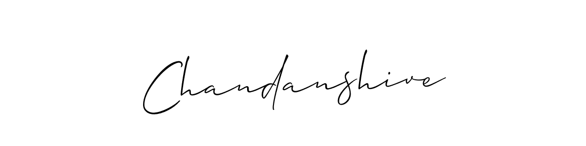 Make a short Chandanshive signature style. Manage your documents anywhere anytime using Allison_Script. Create and add eSignatures, submit forms, share and send files easily. Chandanshive signature style 2 images and pictures png