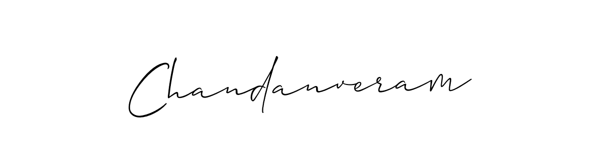 It looks lik you need a new signature style for name Chandanveram. Design unique handwritten (Allison_Script) signature with our free signature maker in just a few clicks. Chandanveram signature style 2 images and pictures png