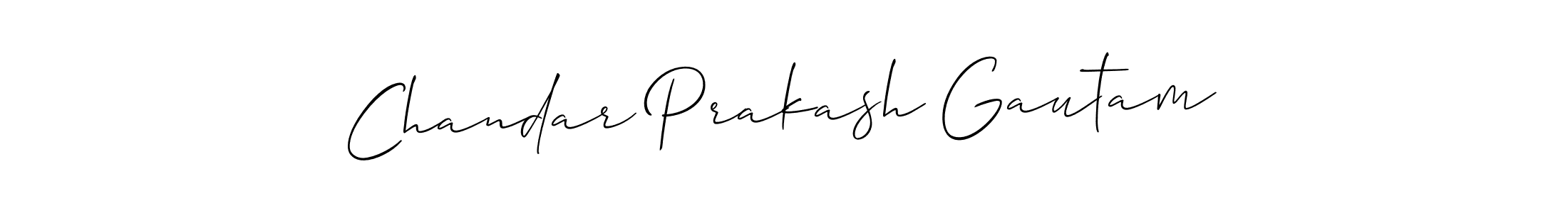 Best and Professional Signature Style for Chandar Prakash Gautam. Allison_Script Best Signature Style Collection. Chandar Prakash Gautam signature style 2 images and pictures png