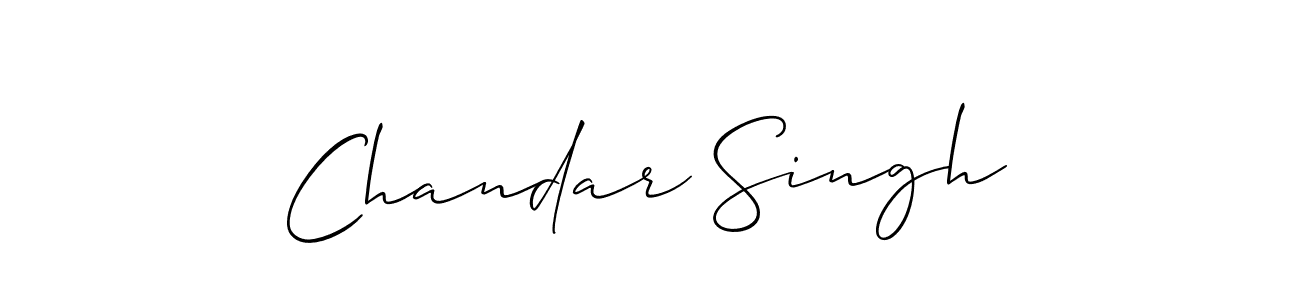 It looks lik you need a new signature style for name Chandar Singh. Design unique handwritten (Allison_Script) signature with our free signature maker in just a few clicks. Chandar Singh signature style 2 images and pictures png