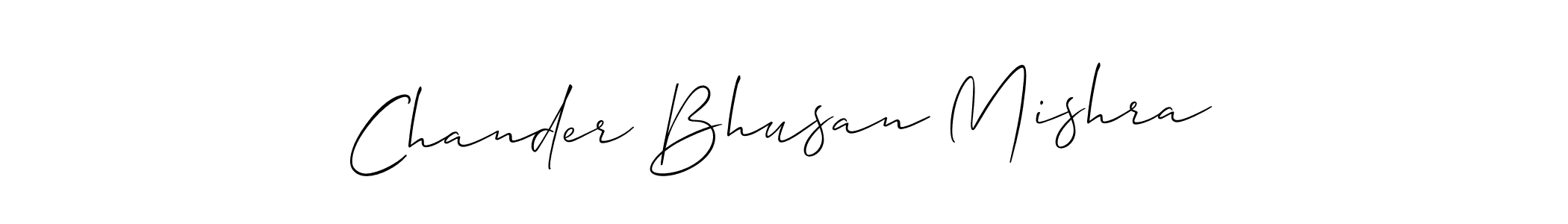 Similarly Allison_Script is the best handwritten signature design. Signature creator online .You can use it as an online autograph creator for name Chander Bhusan Mishra. Chander Bhusan Mishra signature style 2 images and pictures png