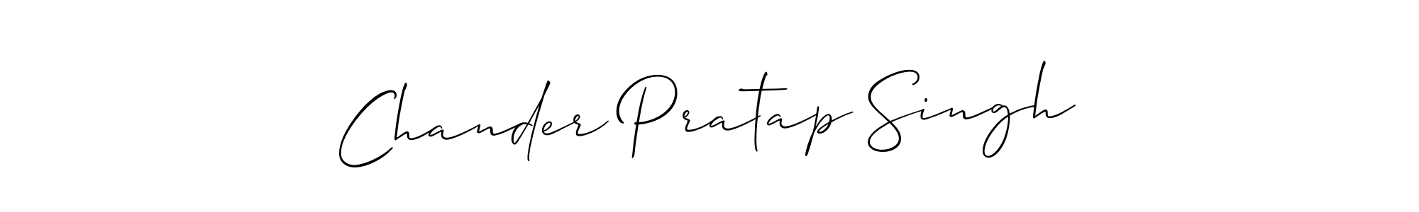 How to Draw Chander Pratap Singh signature style? Allison_Script is a latest design signature styles for name Chander Pratap Singh. Chander Pratap Singh signature style 2 images and pictures png