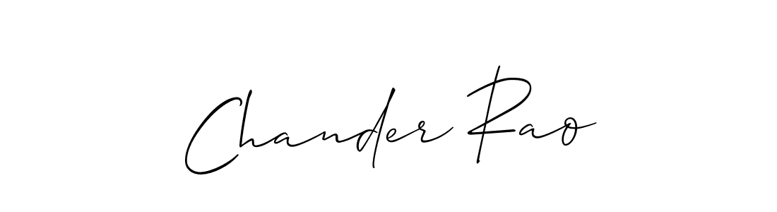 Make a short Chander Rao signature style. Manage your documents anywhere anytime using Allison_Script. Create and add eSignatures, submit forms, share and send files easily. Chander Rao signature style 2 images and pictures png