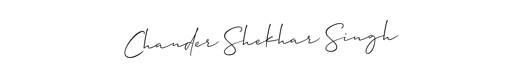 Chander Shekhar Singh stylish signature style. Best Handwritten Sign (Allison_Script) for my name. Handwritten Signature Collection Ideas for my name Chander Shekhar Singh. Chander Shekhar Singh signature style 2 images and pictures png