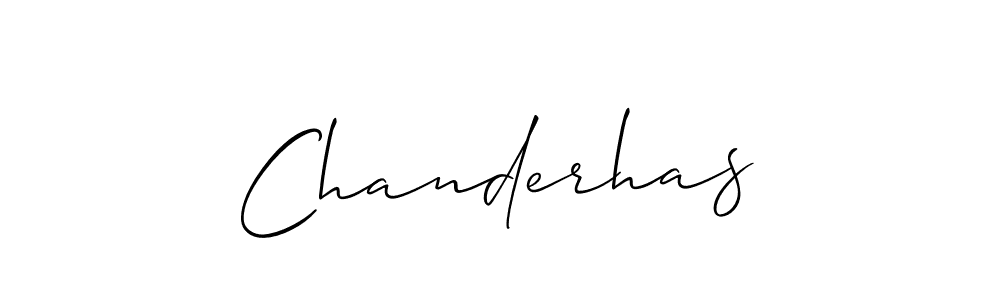 How to make Chanderhas name signature. Use Allison_Script style for creating short signs online. This is the latest handwritten sign. Chanderhas signature style 2 images and pictures png