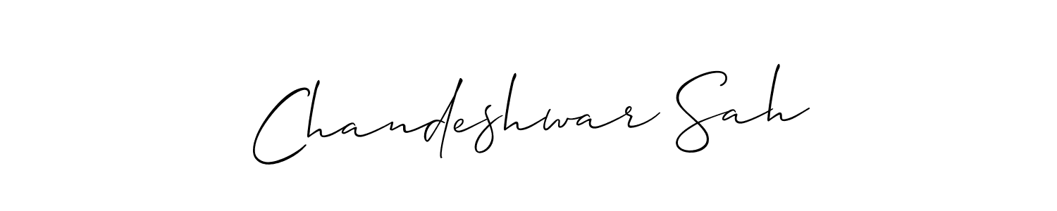 Here are the top 10 professional signature styles for the name Chandeshwar Sah. These are the best autograph styles you can use for your name. Chandeshwar Sah signature style 2 images and pictures png