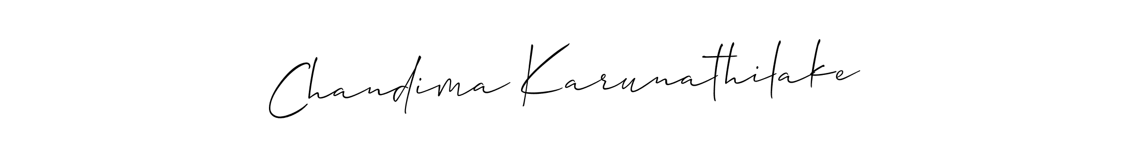 Make a beautiful signature design for name Chandima Karunathilake. Use this online signature maker to create a handwritten signature for free. Chandima Karunathilake signature style 2 images and pictures png