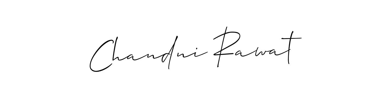Similarly Allison_Script is the best handwritten signature design. Signature creator online .You can use it as an online autograph creator for name Chandni Rawat. Chandni Rawat signature style 2 images and pictures png