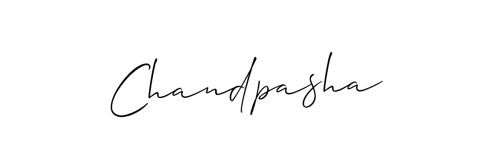 How to make Chandpasha name signature. Use Allison_Script style for creating short signs online. This is the latest handwritten sign. Chandpasha signature style 2 images and pictures png