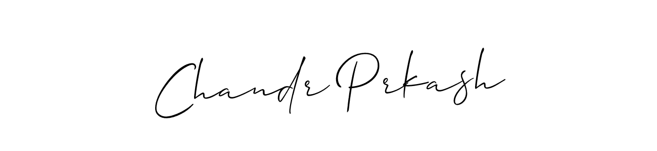 Best and Professional Signature Style for Chandr Prkash. Allison_Script Best Signature Style Collection. Chandr Prkash signature style 2 images and pictures png