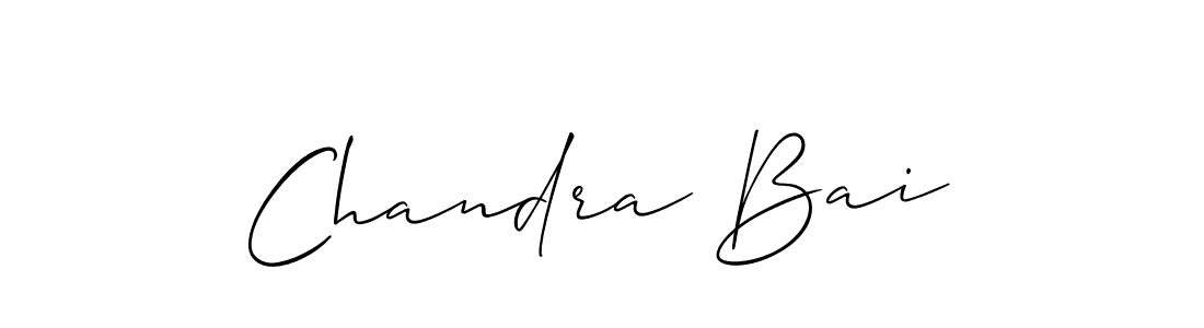 Similarly Allison_Script is the best handwritten signature design. Signature creator online .You can use it as an online autograph creator for name Chandra Bai. Chandra Bai signature style 2 images and pictures png