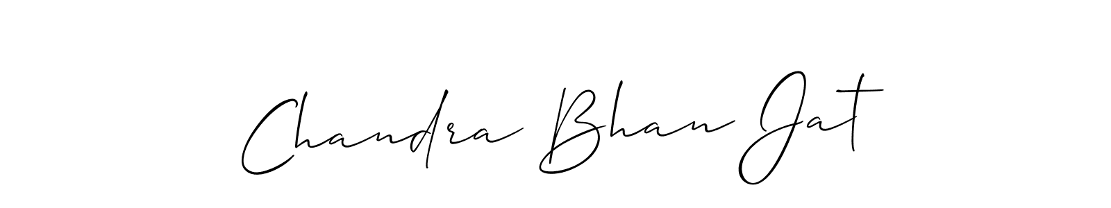 Also You can easily find your signature by using the search form. We will create Chandra Bhan Jat name handwritten signature images for you free of cost using Allison_Script sign style. Chandra Bhan Jat signature style 2 images and pictures png