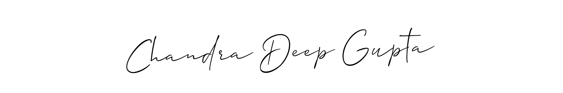 if you are searching for the best signature style for your name Chandra Deep Gupta. so please give up your signature search. here we have designed multiple signature styles  using Allison_Script. Chandra Deep Gupta signature style 2 images and pictures png