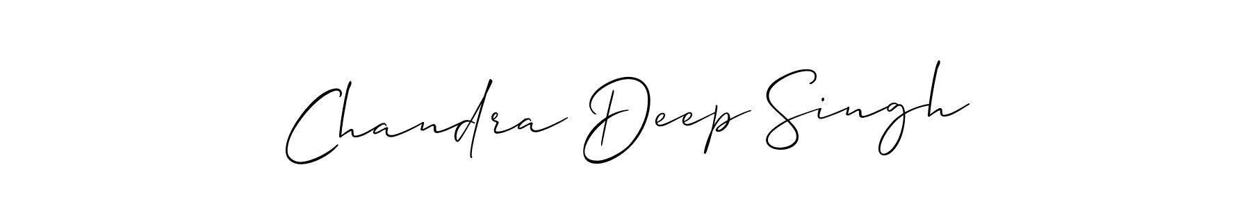 if you are searching for the best signature style for your name Chandra Deep Singh. so please give up your signature search. here we have designed multiple signature styles  using Allison_Script. Chandra Deep Singh signature style 2 images and pictures png