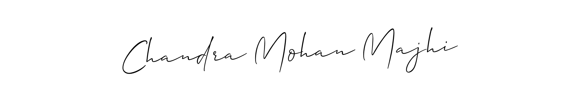 Similarly Allison_Script is the best handwritten signature design. Signature creator online .You can use it as an online autograph creator for name Chandra Mohan Majhi. Chandra Mohan Majhi signature style 2 images and pictures png