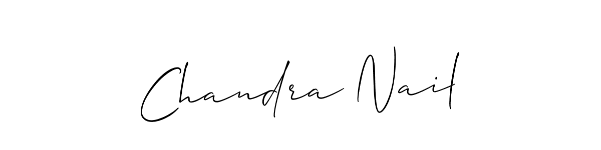 Best and Professional Signature Style for Chandra Nail. Allison_Script Best Signature Style Collection. Chandra Nail signature style 2 images and pictures png