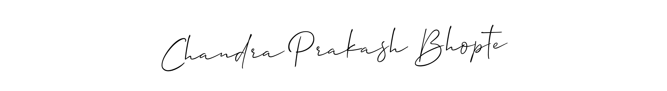 You can use this online signature creator to create a handwritten signature for the name Chandra Prakash Bhopte. This is the best online autograph maker. Chandra Prakash Bhopte signature style 2 images and pictures png