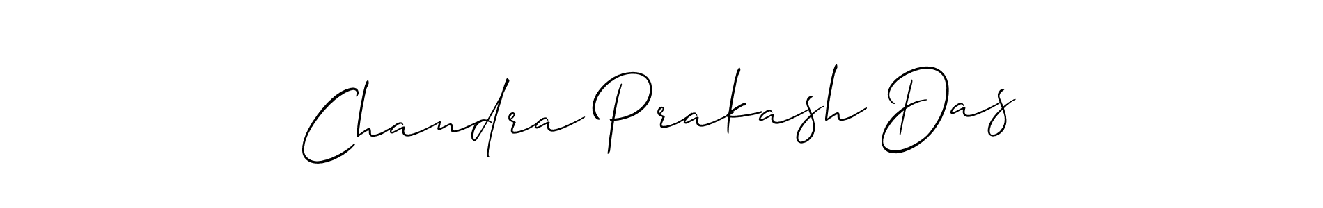 You should practise on your own different ways (Allison_Script) to write your name (Chandra Prakash Das) in signature. don't let someone else do it for you. Chandra Prakash Das signature style 2 images and pictures png