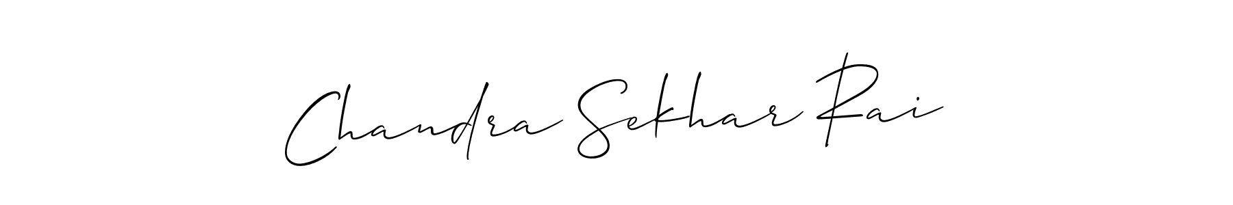 How to make Chandra Sekhar Rai signature? Allison_Script is a professional autograph style. Create handwritten signature for Chandra Sekhar Rai name. Chandra Sekhar Rai signature style 2 images and pictures png