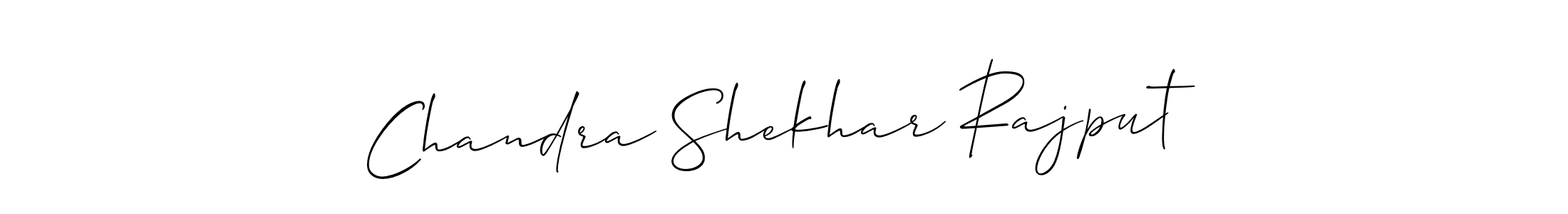 Similarly Allison_Script is the best handwritten signature design. Signature creator online .You can use it as an online autograph creator for name Chandra Shekhar Rajput. Chandra Shekhar Rajput signature style 2 images and pictures png