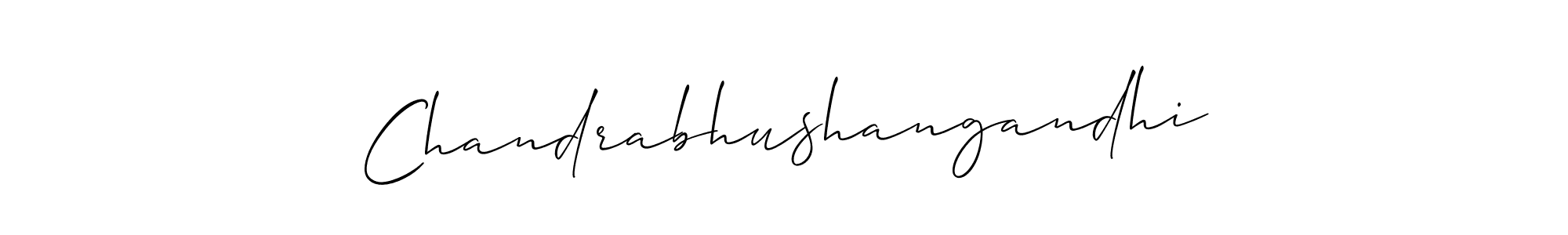 It looks lik you need a new signature style for name Chandrabhushangandhi. Design unique handwritten (Allison_Script) signature with our free signature maker in just a few clicks. Chandrabhushangandhi signature style 2 images and pictures png