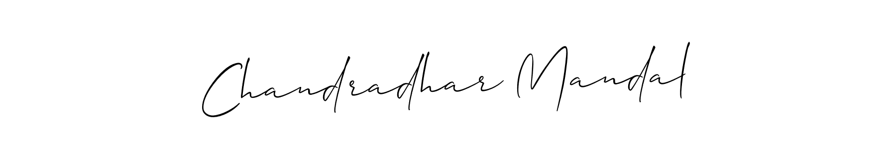 Make a beautiful signature design for name Chandradhar Mandal. Use this online signature maker to create a handwritten signature for free. Chandradhar Mandal signature style 2 images and pictures png