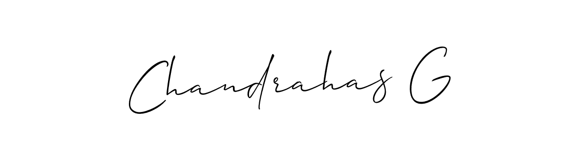 This is the best signature style for the Chandrahas G name. Also you like these signature font (Allison_Script). Mix name signature. Chandrahas G signature style 2 images and pictures png